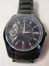 Men&#39;s Fossil Arkitekt Twist Black Wrist Watch- 50M Water Resistant - Running - £39.62 GBP