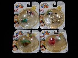 Disney Tsum Tsum Christmas Mini Vinyl Figures Ornaments ~ Mickey &amp; Friends - £31.44 GBP