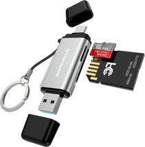 SD Card Reader High Speed Memory Card Reader Adapter USB C USB 3.0 to Micro SD C - £16.74 GBP