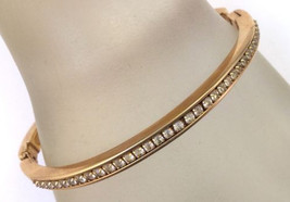 Celebrating 100 Years Centennial Avon Anniversary Bracelet In Gold Tone ... - $16.50