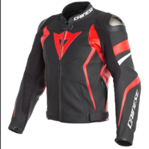 New Men AVRO 4  Leather Jacket Motorcycle / Motorbike Jacket All Year - £223.53 GBP
