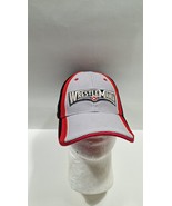 WrestleMania Hat Cap WWE Strap Back Gray Red Black Mesh Adult 2015 - $13.81