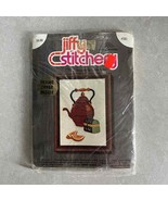 Vintage Jiffy Stitchery Tea Kit #281 - £11.33 GBP