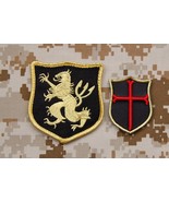 NSWDG Navy SEAL Team 6 Lion Gold Squadron &amp; Mini Crusader DEVGRU Patch S... - $279.86 MXN