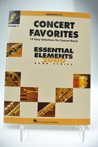 Concert Favorites Essential Elements 2000 Band Series for Baritone B.C. - £4.50 GBP