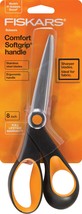 Fiskars Softgrip RazorEdge(TM) Bent Scissors 8&quot;-Right-Handed - £20.77 GBP