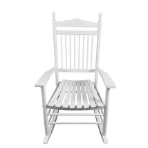 Balcony Porch Adult Rocking Chair White - £139.88 GBP
