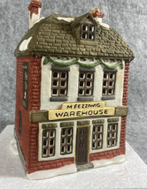 1986 Department 56 Dickens&#39; Village Series Fezziwig’s Warehouse W/Box 65... - £13.31 GBP