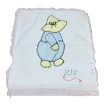 Vintage Sunbonnet Sue Boy “his” Pillowcase Hand Embroidered Handmade 17”x19 - £22.53 GBP