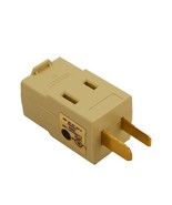 Leviton 531 Triple Outlet Cube Adapter 15A-125V - Ivory - $17.99