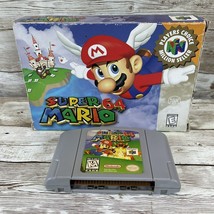 Super Mario 64 (Nintendo 64, N64) Authentic Box &amp; Game. No Manual - £77.73 GBP