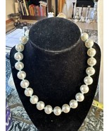 Vintage Jewelry Necklace Faux Pearls 16” - $12.19
