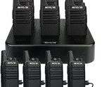 Retevis RT22 Mini Walkie Talkie(10 Pack) with 6 Way Multi Gang Charger(1... - $324.99