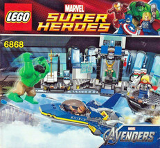 Instruction Book Only For LEGO MARVEL Hulk&#39;s Helicarrier Breakout 6868 - £5.63 GBP