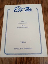 Ebb Tide Carl Sigman Robert Maxwell Sheet Music - £27.28 GBP
