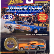 1997 Johnny Lightning Dragsters Gene Snowman Series #3 Die-Cast 1:64 Scale New - $3.47