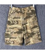 Old Navy Camouflage Cargo Shorts Boys 12 Yrs 100% Cotton Pockets - $20.92 CAD