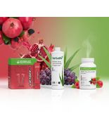 Herbalife Raspberry Tea 3.6 oz + Grape Aloe Pint+30 Pomegranate LiftOff ... - $222.30 CAD