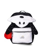 Justice Snoopy Girls 17&quot; Sequence Backpack With Hoody Black - $28.04