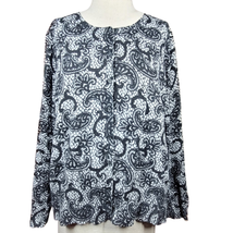 Black and Gray Cardigan Sweater Size Large  - £19.46 GBP