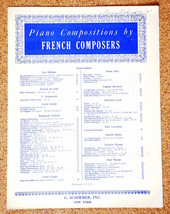 Piano  Compositions by French Composers &quot;Sous la Feuillee&quot; Sheet Music 1886 - £1.19 GBP