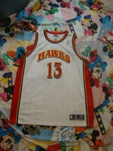 Vintage Atlanta Hawks Glenn Robinson NBA Authentic Jersey Size 48 XL  - $89.09