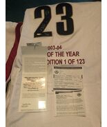 71/123 LEBRON JAMES “ROOKIE Of The YEAR” AUTO JERSEY! Comes W/ UDA COA B... - $200,798.12 MXN