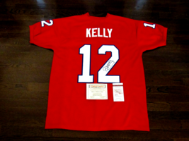 JIM KELLY NEW JERSEY GENERALS QB HOF SIGNED AUTO QUALITY JERSEY JSA BEAUTY - £222.82 GBP