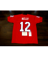 JIM KELLY NEW JERSEY GENERALS QB HOF SIGNED AUTO QUALITY JERSEY JSA BEAUTY - €257,91 EUR