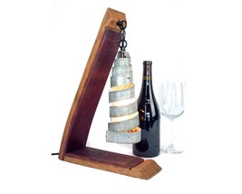 Wine Barrel Desk Lamp - Studioso - Made from retired Napa California wine barrel - £199.00 GBP