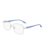 Nike NIKE 8401 045 Shiny Silver/Blue 53mm Eyeglasses New Authentic - $130.92 CAD