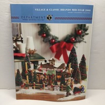 Department 56 Mid-Year 2008 Catalog Magazine Village Classic Brands Christmas - $12.99