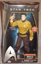 2009 Star Trek Sulu Fully Articulated &amp; Poseable 12 inch Figure New In The box - £56.00 GBP