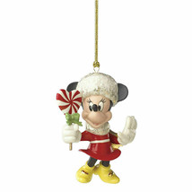 Lenox Disney Sweetheart Minnie Ornament Figurine Lollipop Christmas 2018 NEW - £20.56 GBP