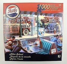 Michael Young Pepsi Cola Puzzle After School 50s Teen Hangout 1000pc 20x27 13+ - £10.01 GBP