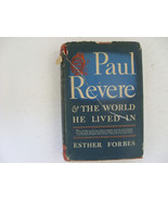 Paul Revere and the World He Lived In  Esther Forbes  1942 book - £15.68 GBP
