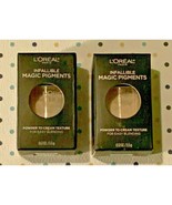L’Oreal Infallible Magic Pigments Eye Shadow Powder to Cream 440 IVY LEA... - $12.63 CAD