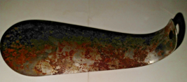 USED!! VINTAGE!! RUSTY STEEL SHOE HORN, FREE SHIPPING US ONLY!! - $6.92