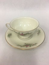 Winifred  SELD Germany Vintage cup saucer Gold edge Mid Century - $14.10