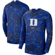 Nike Men&#39;s Duke Blue Devils Spotlight Dri-Fit Long Sleeve Pullover Top B... - £36.95 GBP