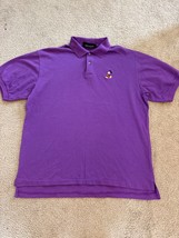 Disney Originals Purple Polo Shirt Embroidered Mickey Size L - $16.70