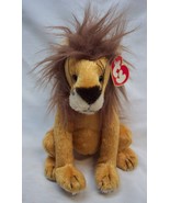 TY Beanie Baby 1993 Attic Treasures KINGSTON THE LION 6&quot; Bean Bag Stuffe... - $20.31 CAD