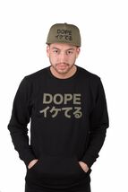 DOPE Men&#39;s Loose Translation Crewneck Black NWT - $44.04