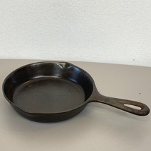 Cast Iron Skillet #3 Small Heat Ring Marked ZW and S Vintage 6.25&quot; Frypa... - £22.01 GBP