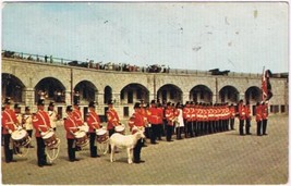 Postcard Fort Henry Guard On Parade Old Fort Henry Kingston Ontario - $2.14