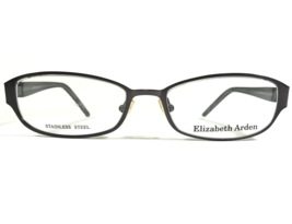 Elizabeth Arden EA-1029-2 Brille Rahmen Schwarz Grau Rechteckig 52-18-135 - £29.60 GBP