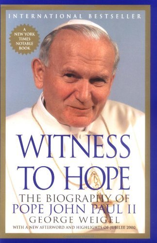 WITNESS TO HOPE the biography of Pope John Paul II George Weigel New - $4.99