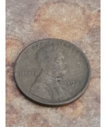 1925 Wheat Penny No Mint Mark Error L on Rim VERY RARE - €9,53 EUR