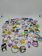 50 Pcs Mymelody and Kuromi Stickers, Hellokitty Stickers, Cinnamoroll,Po... - $7.92
