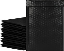 50 Pack BLACK Bubble Mailers 6x10 Inch BLACK 50 Pack Poly Padded Envelopes 50pcs - £15.72 GBP